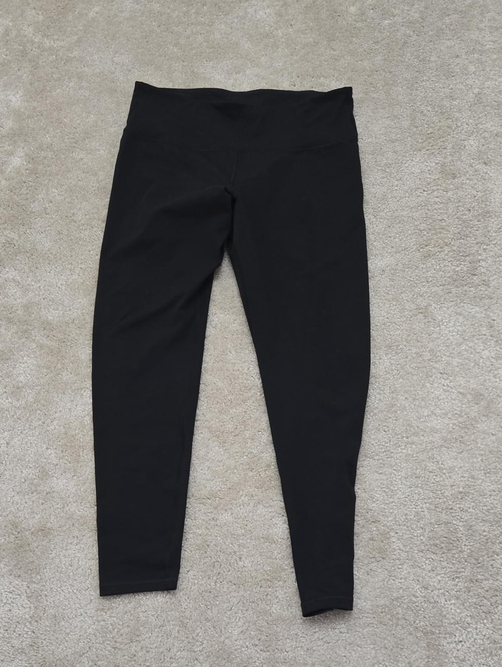 Womens Black Active Leggings